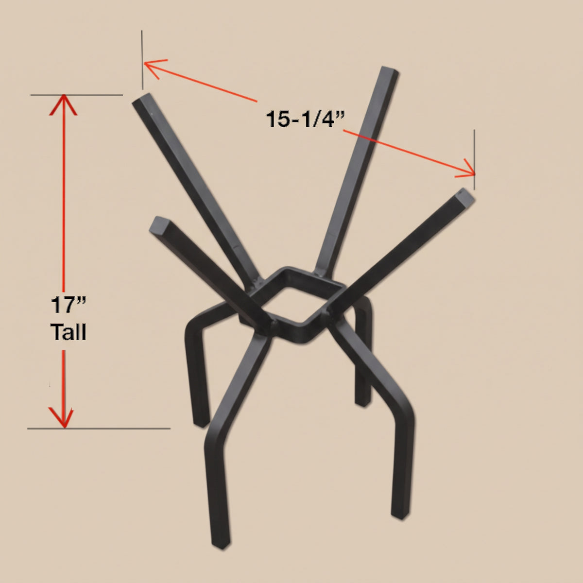 Tee Pee Fire Pit Grate, Fits Any Fire Pit