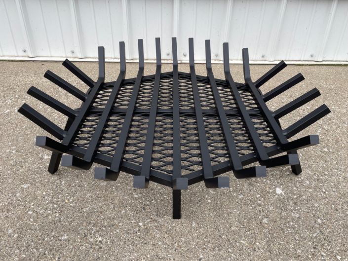 Round Fire Pit Grate | Master Flame Welded Steel
