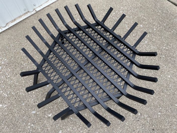 Round Fire Pit Grate | Master Flame Welded Steel