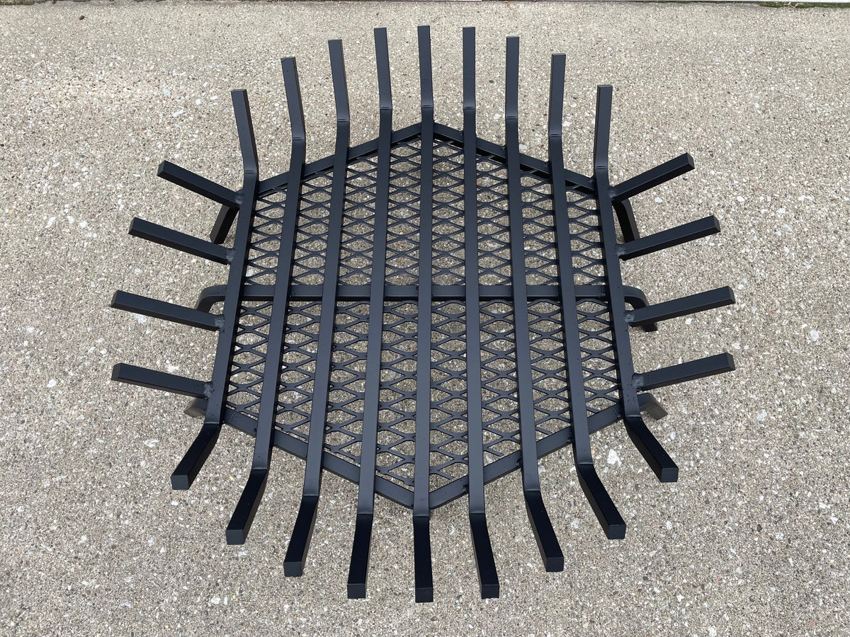 Round Fire Pit Grate | Master Flame Welded Steel