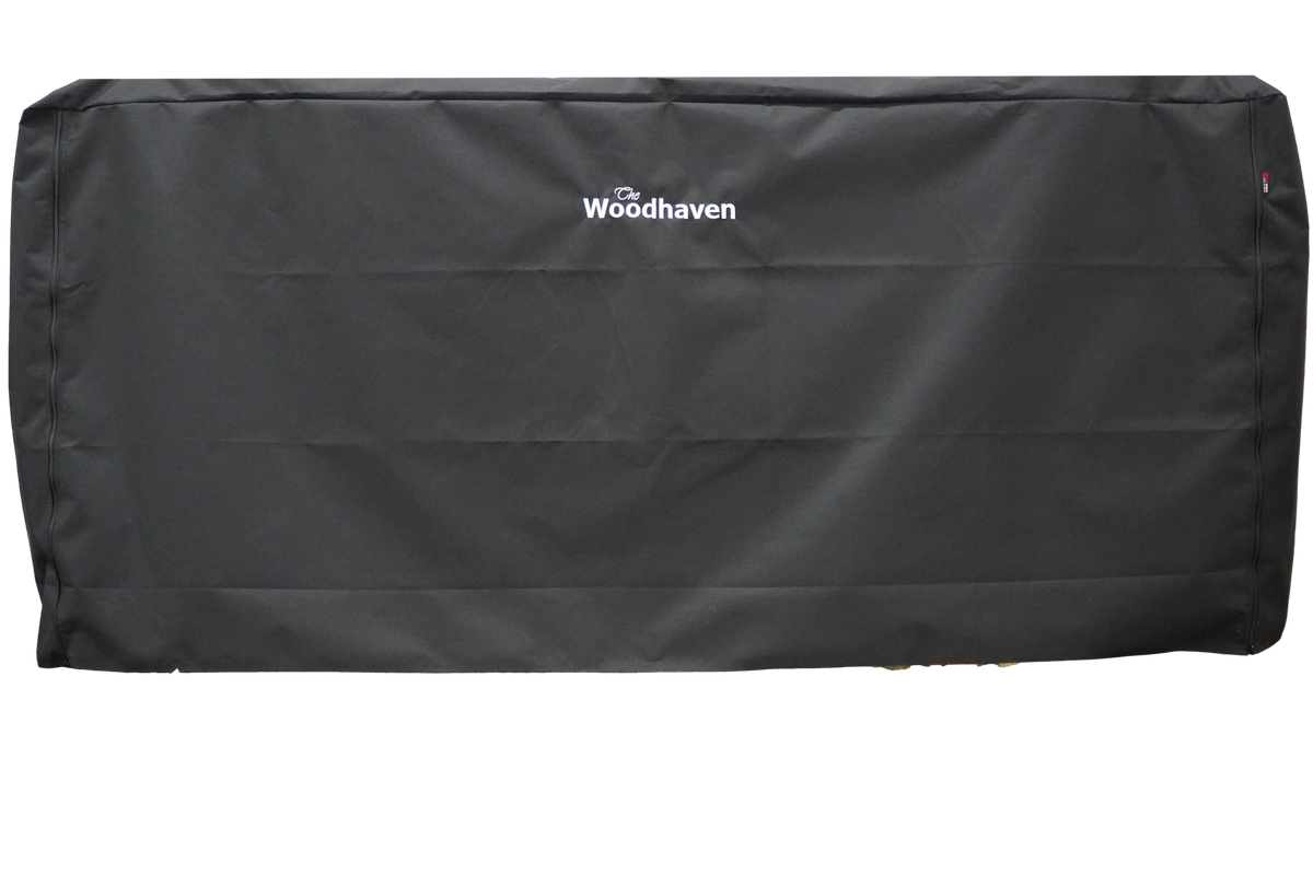 Full Firewood Rack Cover with Zipper   USA Made  Woodhaven