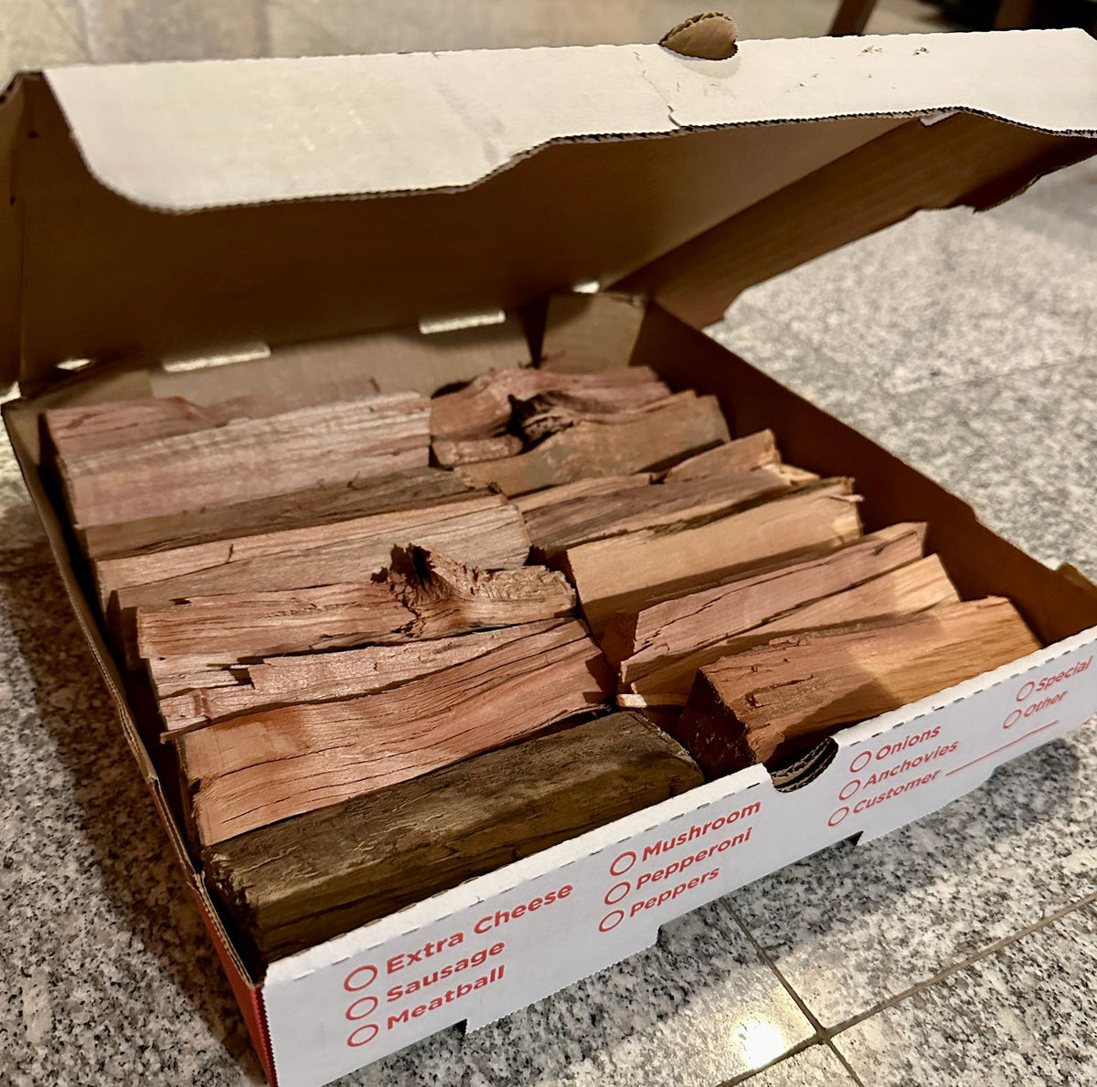 6 Inch Oak Minis - Pizza Oven & Solo Stove Firewood
