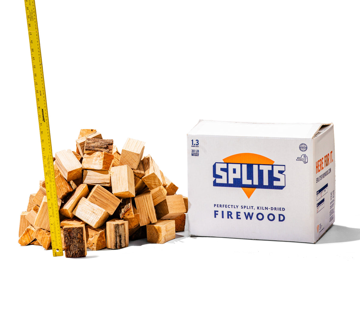 3 Inch Chunks - Smoking Wood Chunks Firewood - BIG BOX
