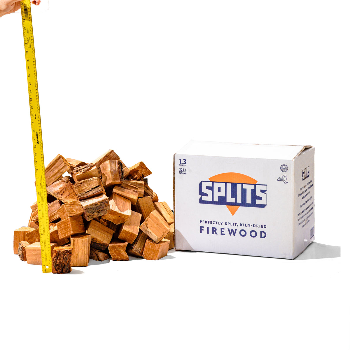 3 Inch Chunks - Smoking Wood Chunks Firewood - BIG BOX
