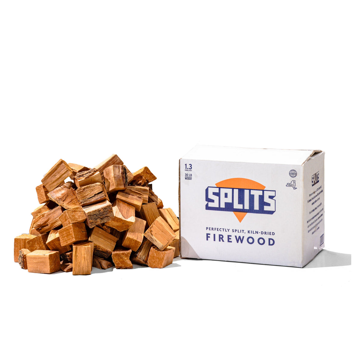 3 Inch Chunks - Smoking Wood Chunks Firewood - BIG BOX